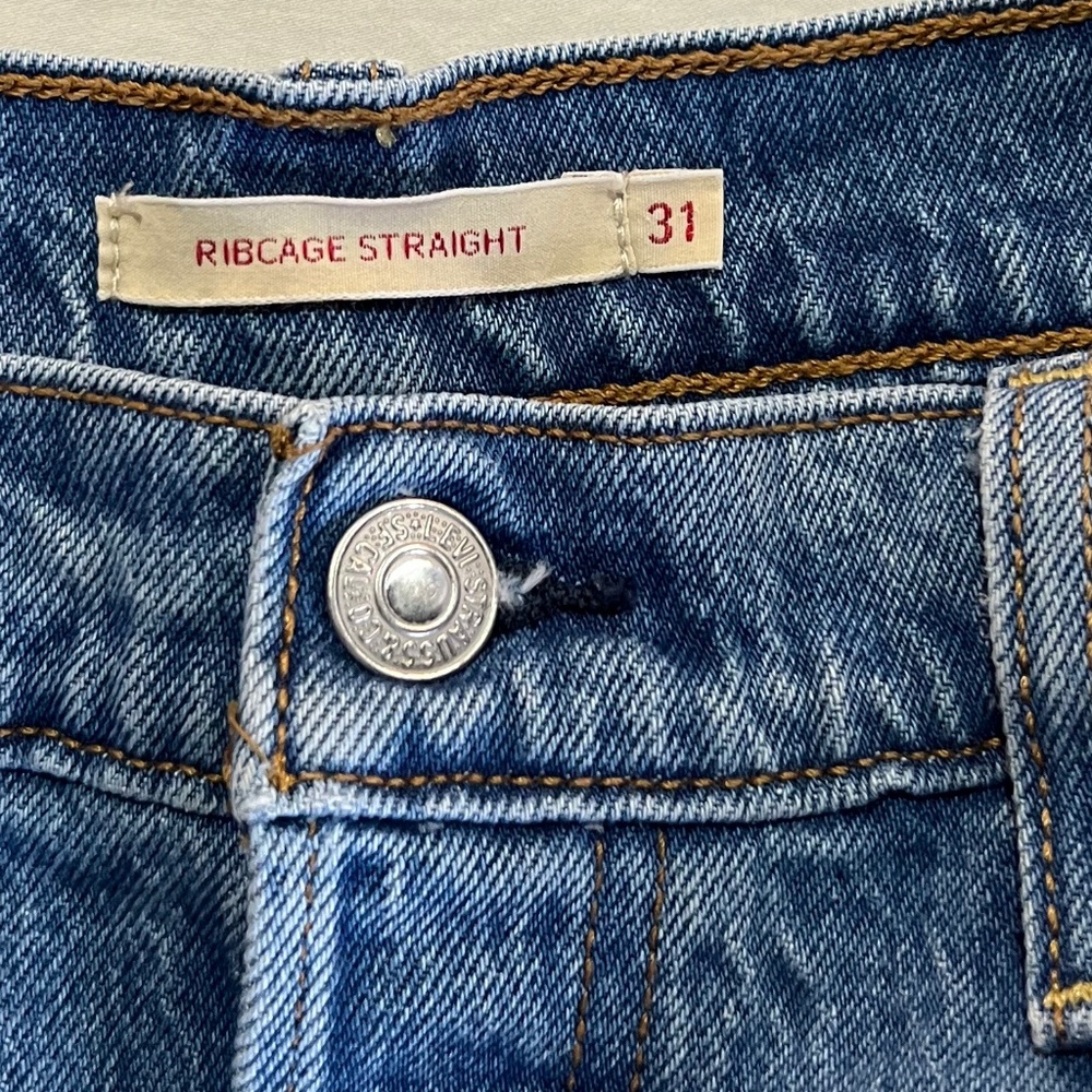 Levi Ribcage Straight Jeans High Rise - Picture 6 of 6
